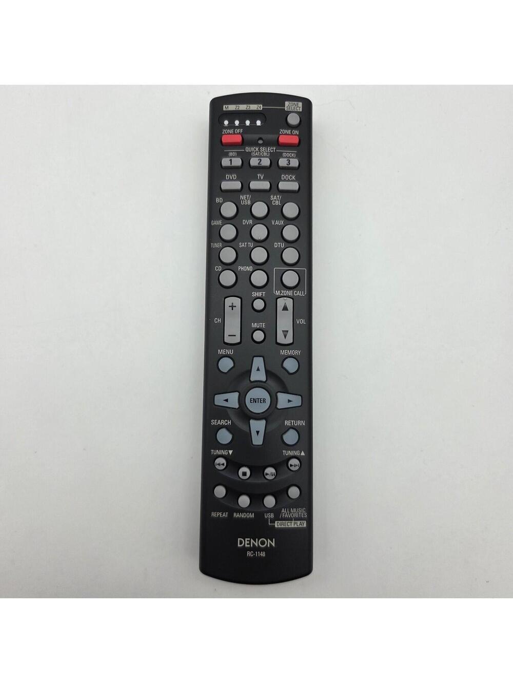 OEM Denon RC-1148 Remote Control For AVR-3311CI AVR-A100 AVR-4311CI AV Receiver